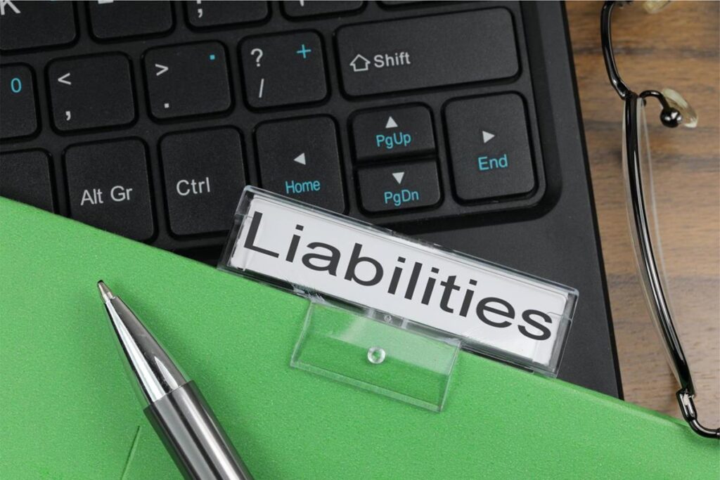 부채(Liabilities) Alpha Stock Images