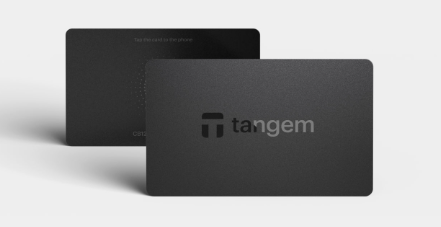 Tangem 콜드월렛_카드 1